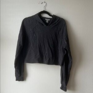 Forever 21 Heather Washout Gray Pullover